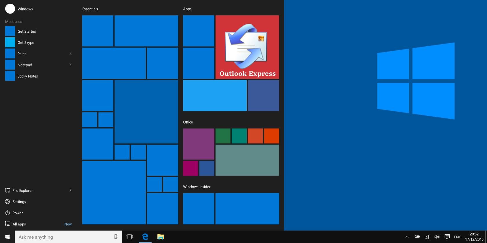 Microsoft windows mail 10