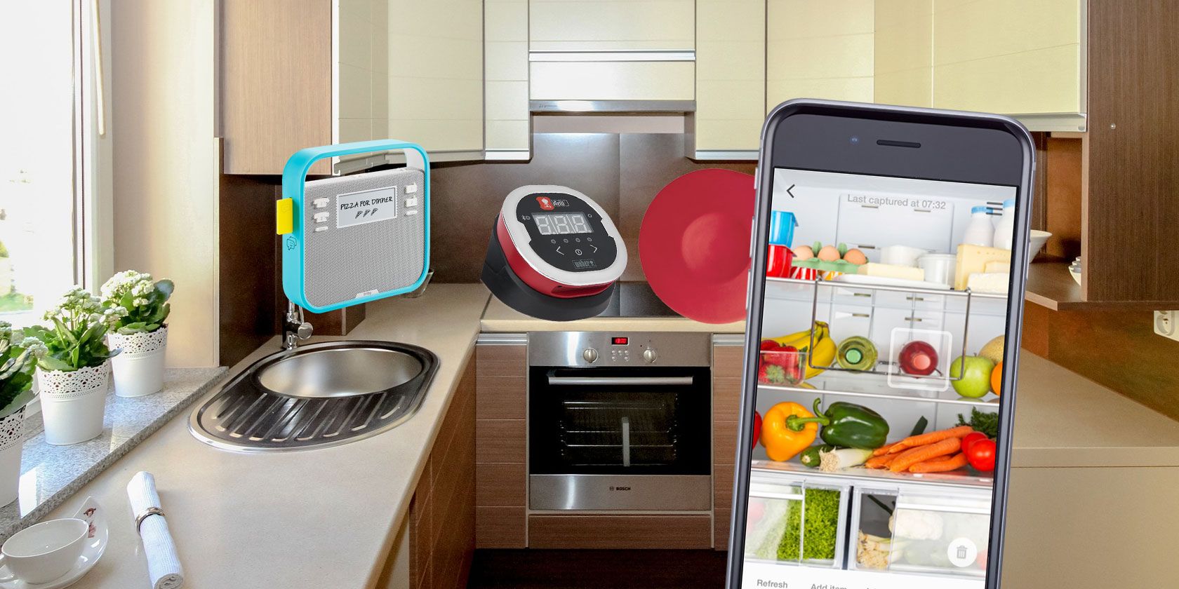 Create a Futuristic Kitchen With These 7 Smart Devices