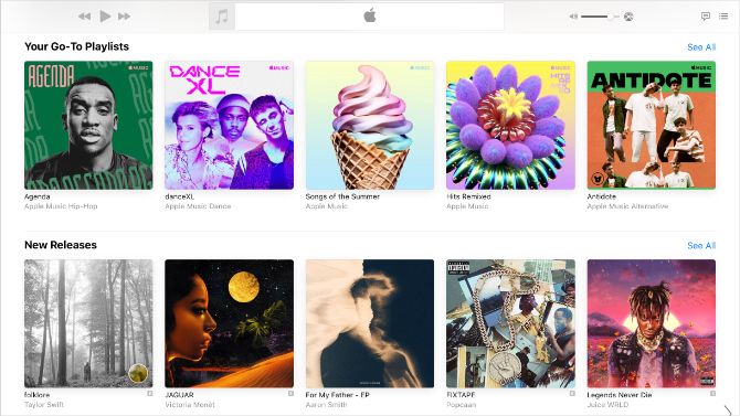 Apple Music showing new music releases - Come distribuire la tua musica sui servizi di streaming