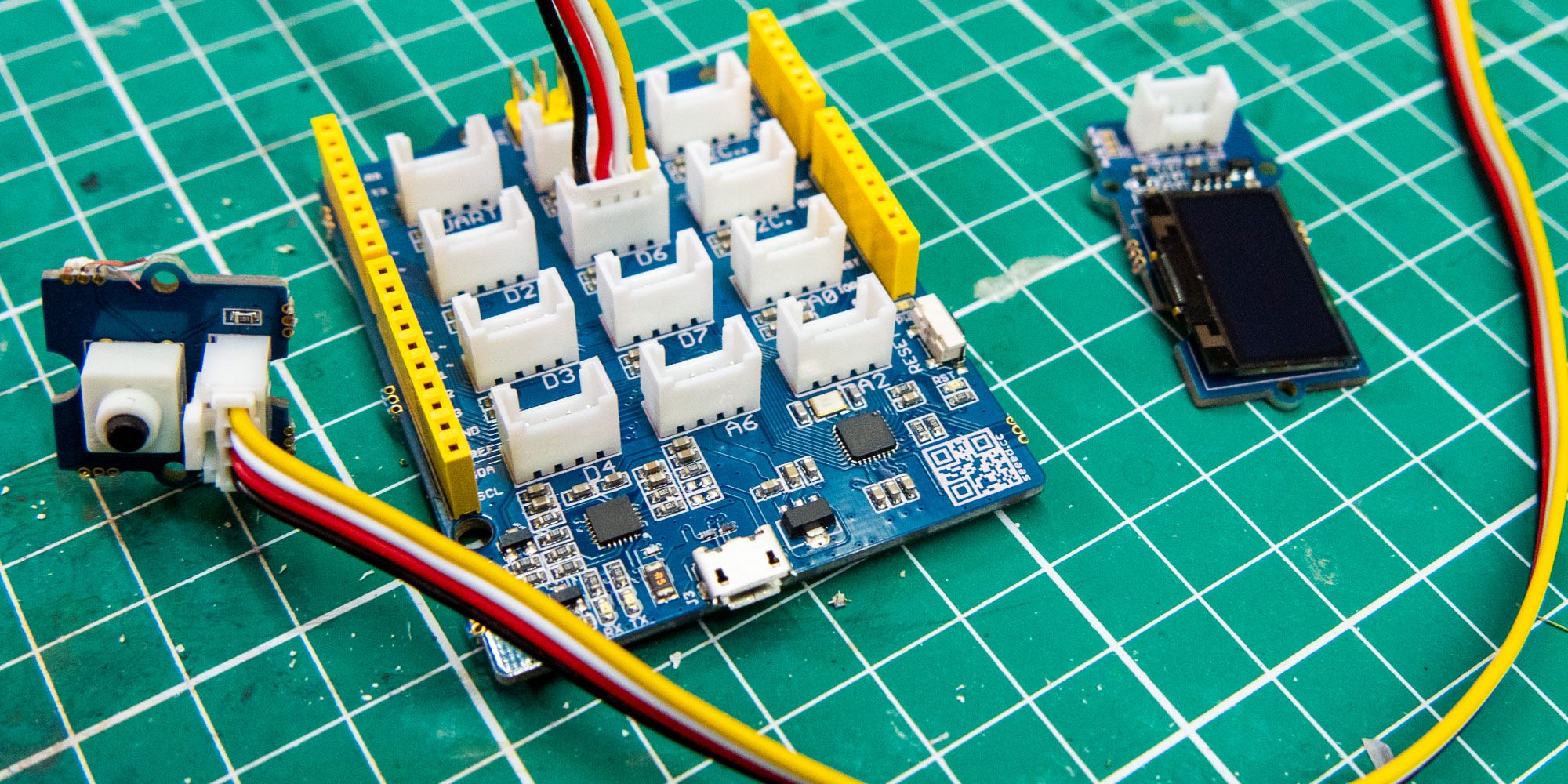 Grove Beginner Kit für Arduino Review: Das bisher beste Arduino Starter Kit - grove beginner kit seeeduino lotus separated