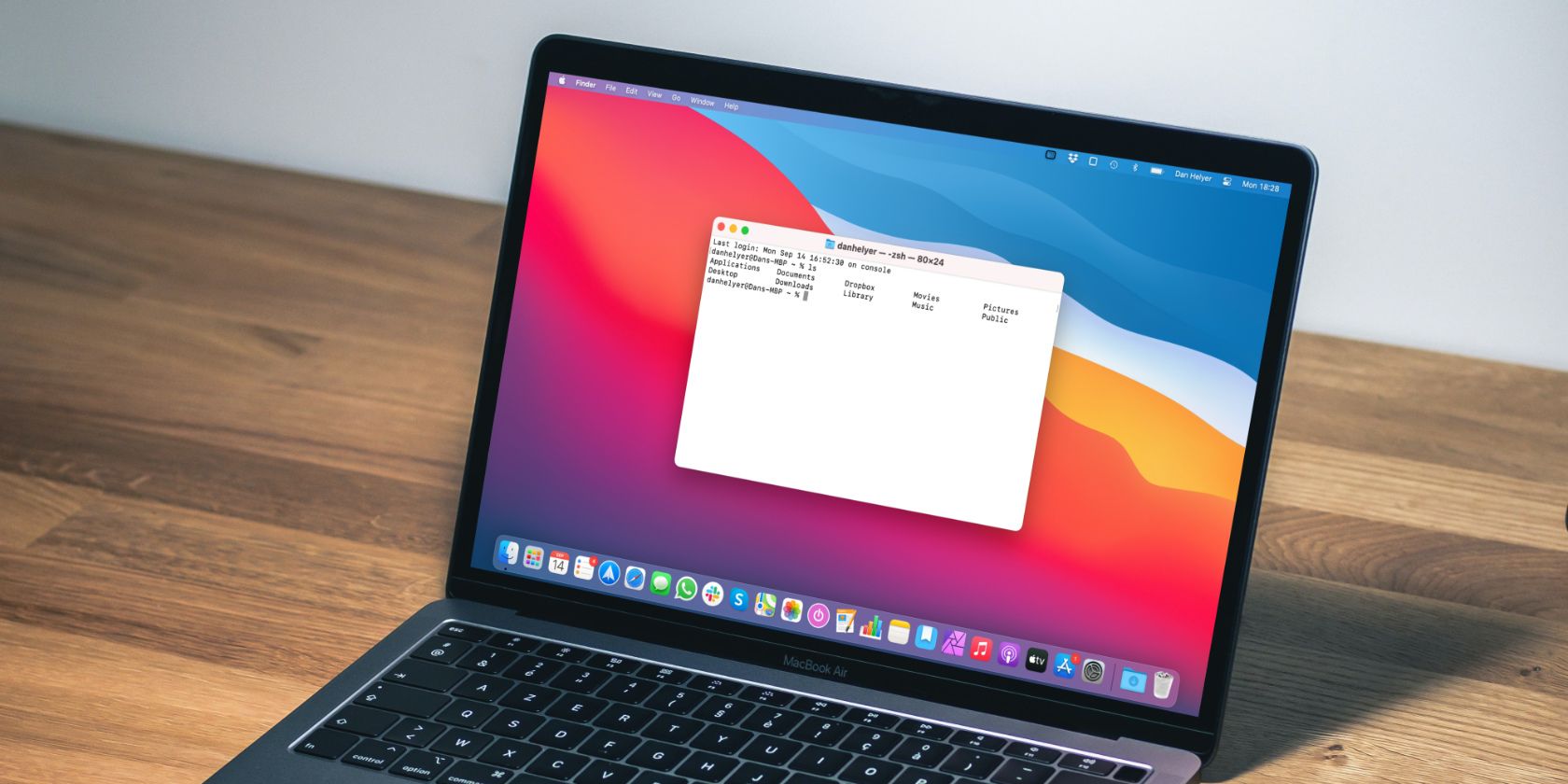 Terminal on Mac screen - Come aprire il terminale su un Mac