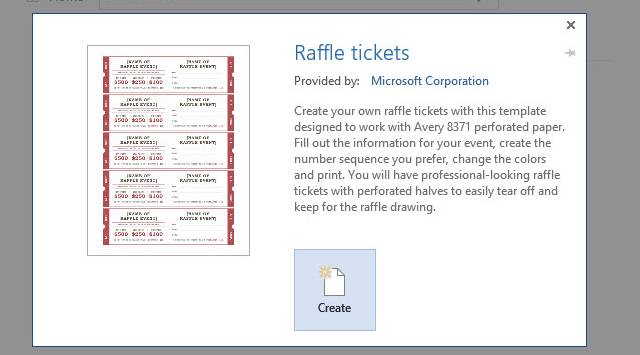 Raffle Ticket Template Free Microsoft Word from static2.makeuseofimages.com