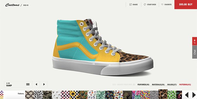 custom shoe websites