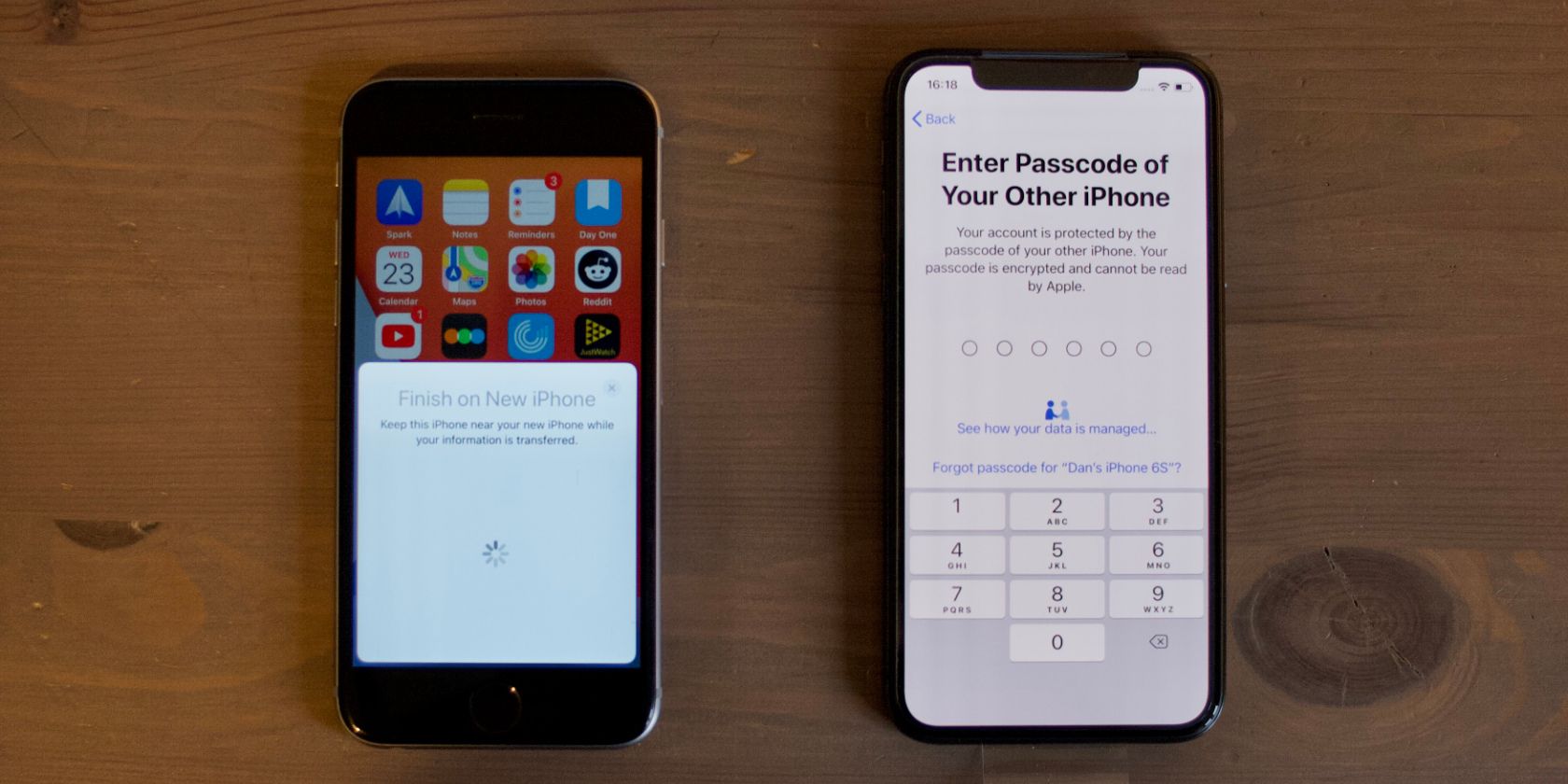 Enter your iPhone passcode in Quick Start on iPhone - Come trasferire i tuoi dati da un vecchio iPhone a un nuovo iPhone