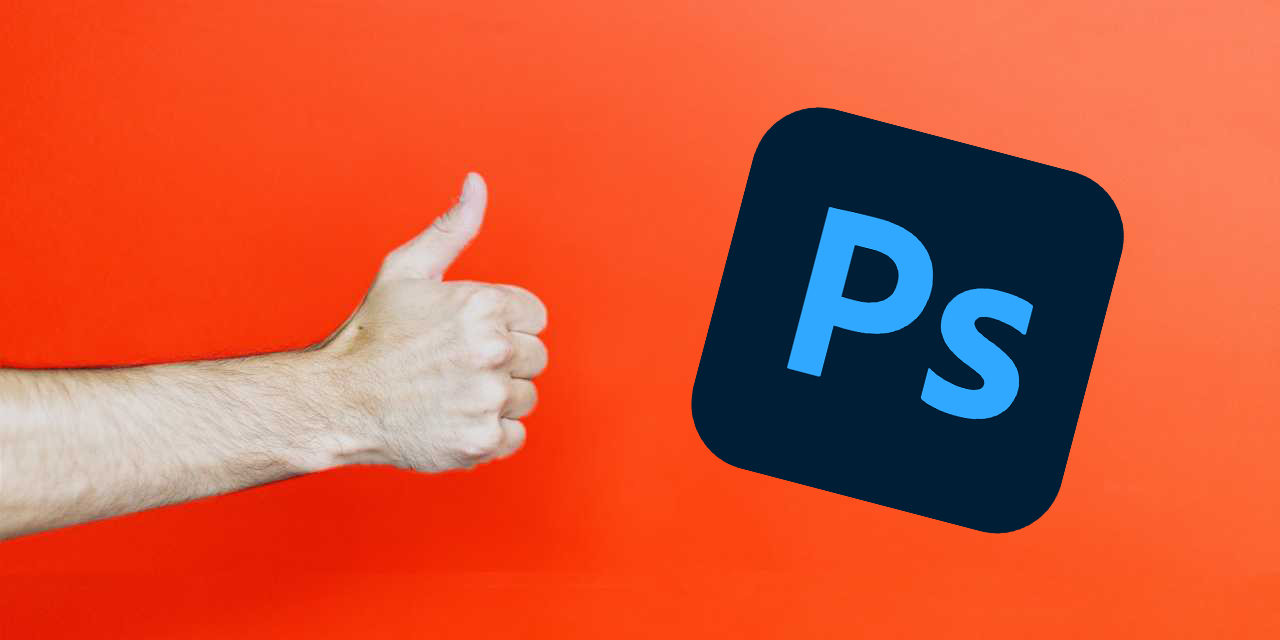 photoshop thumbs up - Adobe Illustrator vs Photoshop: qual è la differenza?