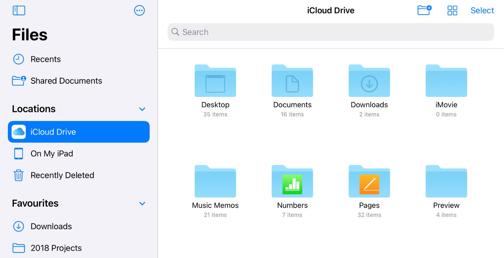 Desktop and Documents folders in Files on iPad - Come sincronizzare il desktop del Mac e la cartella dei documenti su iCloud