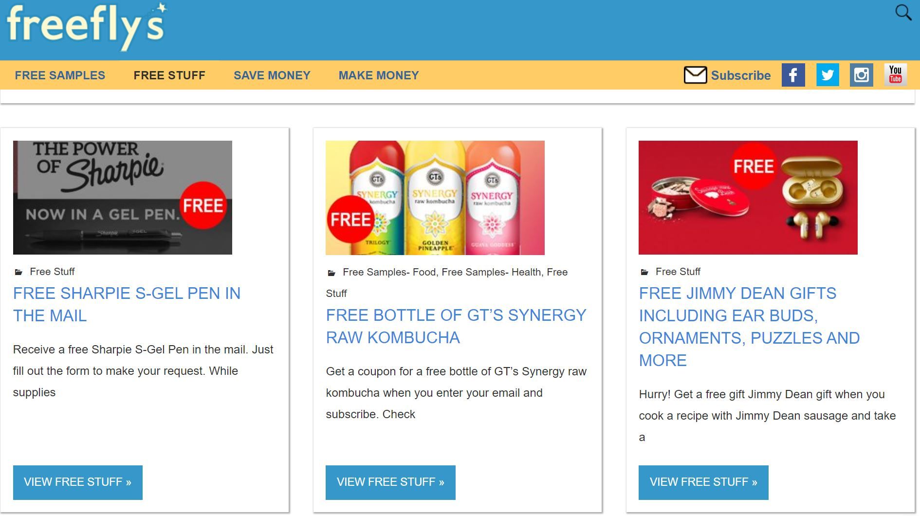 Die 7 besten Websites für die Online-Bewertung von Free Stuff - free stuff freeflys