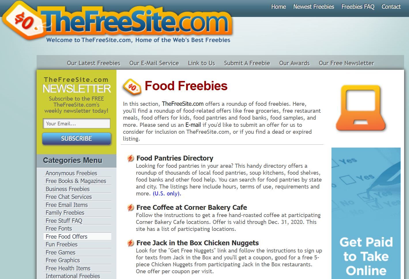 Die 7 besten Websites für die Online-Bewertung von Free Stuff - free stuff thefreesite